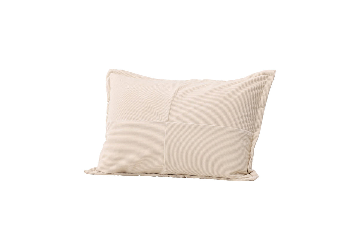 Lykke Kissenbezug in Beige präsentiert im Onlineshop von KAQTU Design AG. Deko Kissenbezug ist von Venture Home