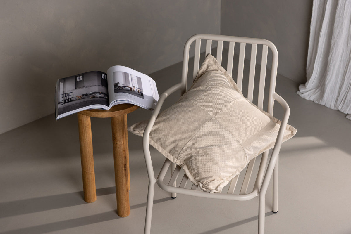 Lykke Kissenbezug in Beige präsentiert im Onlineshop von KAQTU Design AG. Deko Kissenbezug ist von Venture Home