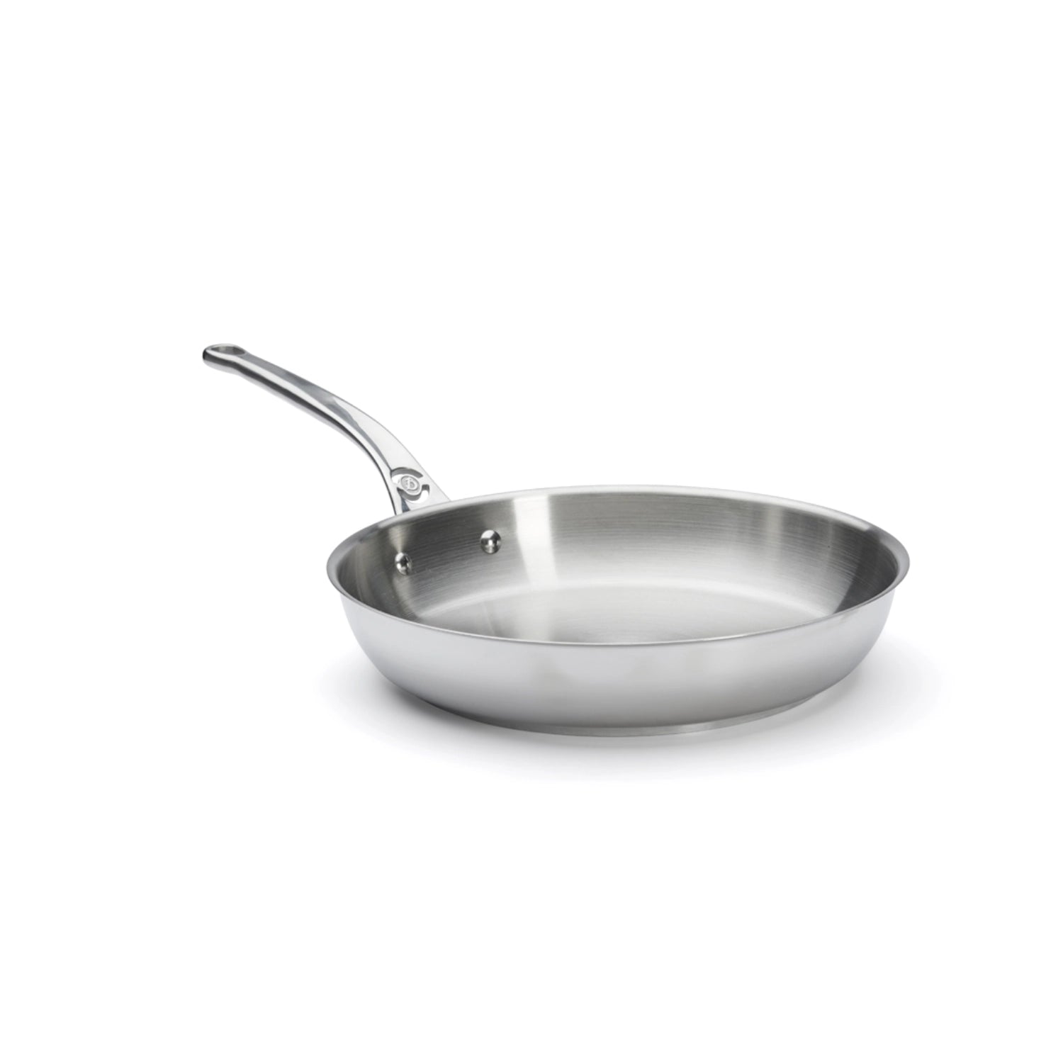 Die unbeschichtete MILADY Bratpfanne Ø 24cm von de Buyer ist perfekt für Induktion, ideal für gesundes Kochen ohne Chemikalien.
