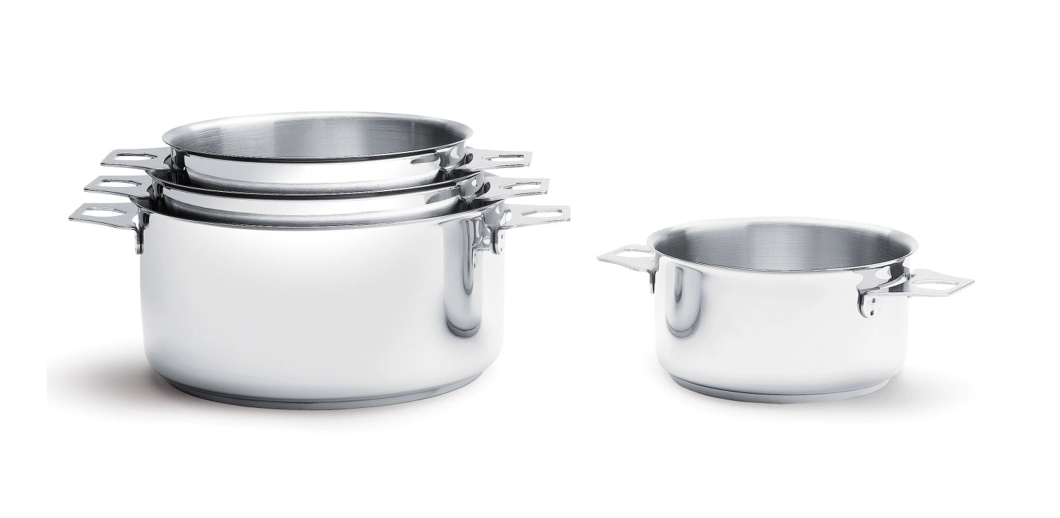 TWISTY 4er Set Stielkasserolle 14161820cm, Induktion