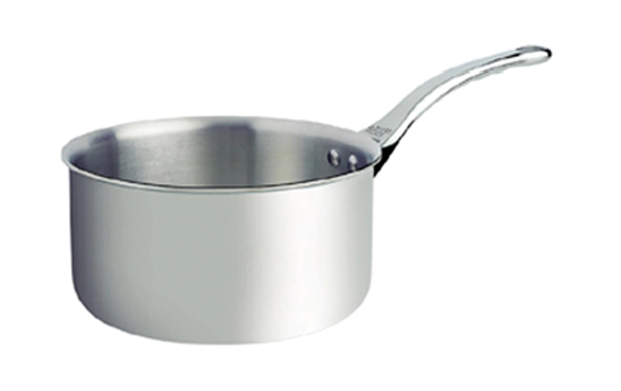 Entdecken Sie die AFFINITY Stielkasserolle Ø 16cm von de Buyer – ideal für Induktion, hochwertige Materialien, perfekte Wärmeleitung und elegantes Design.