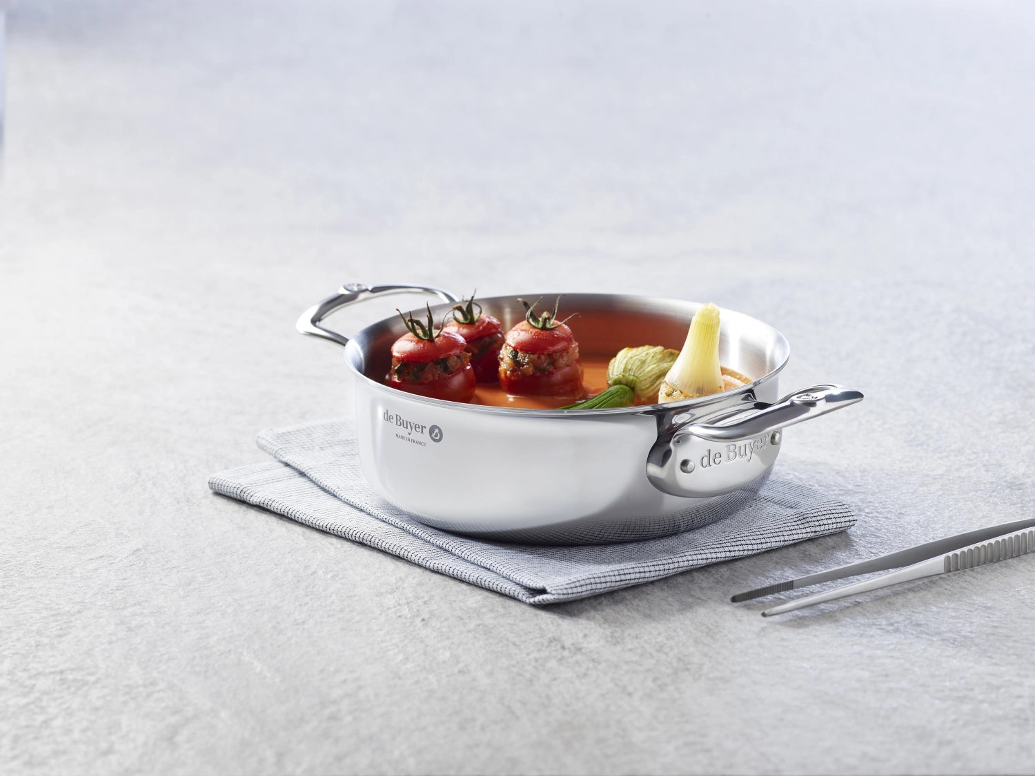 de Buyer AFFINITY Bratentopf 24cm: Perfekt für Induktionsherde!