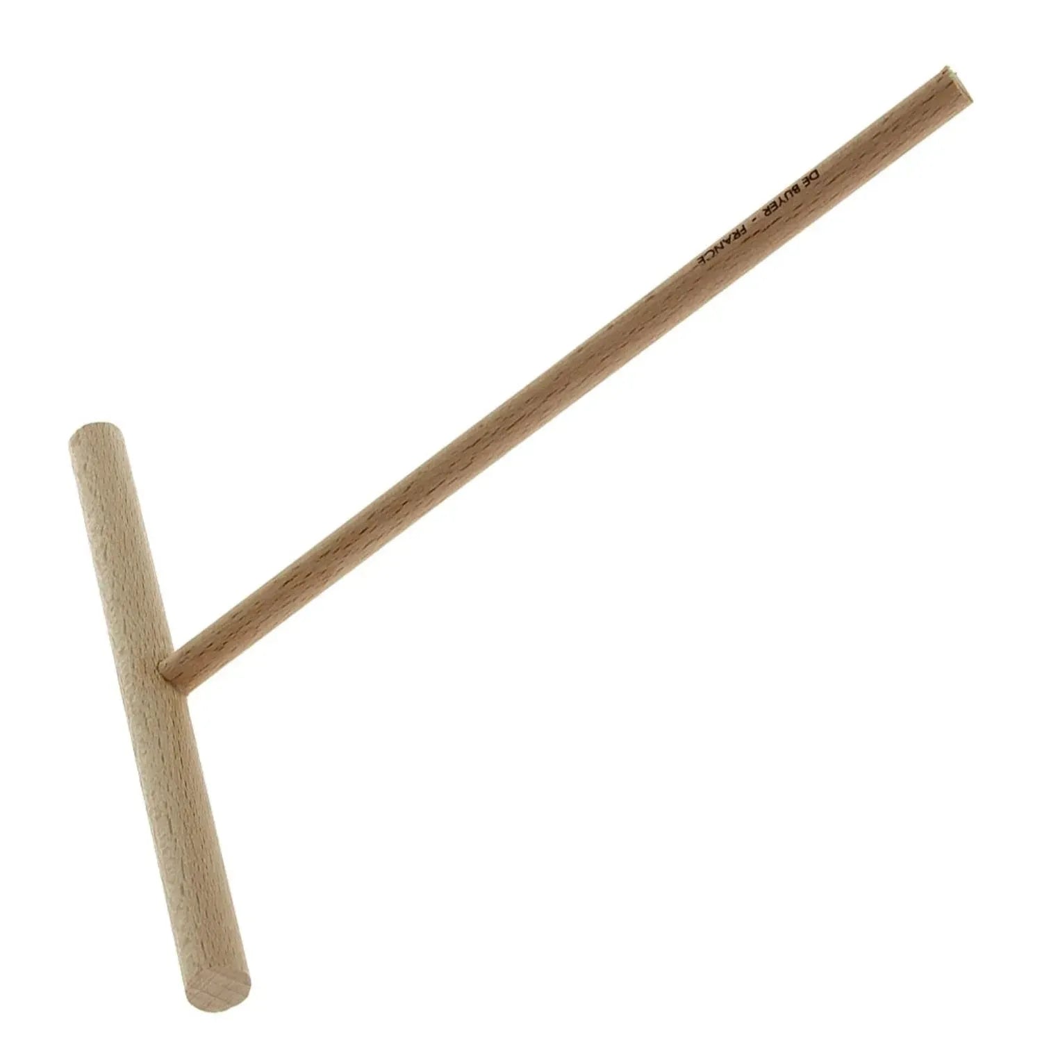 Crêpeteigverteiler rund aus Holz, 20.5cm in Braun präsentiert im Onlineshop von KAQTU Design AG. Küchenhelfer ist von de Buyer
