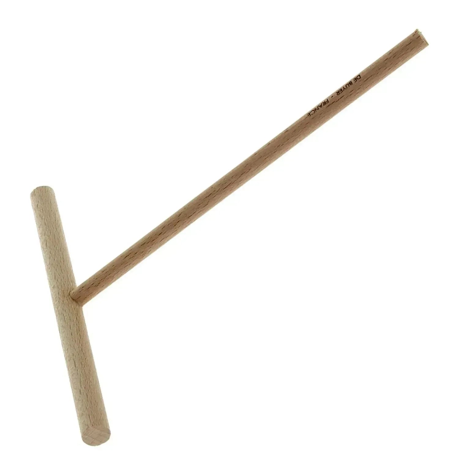 Crêpeteigverteiler rund aus Holz, 20.5cm in Braun präsentiert im Onlineshop von KAQTU Design AG. Küchenhelfer ist von de Buyer