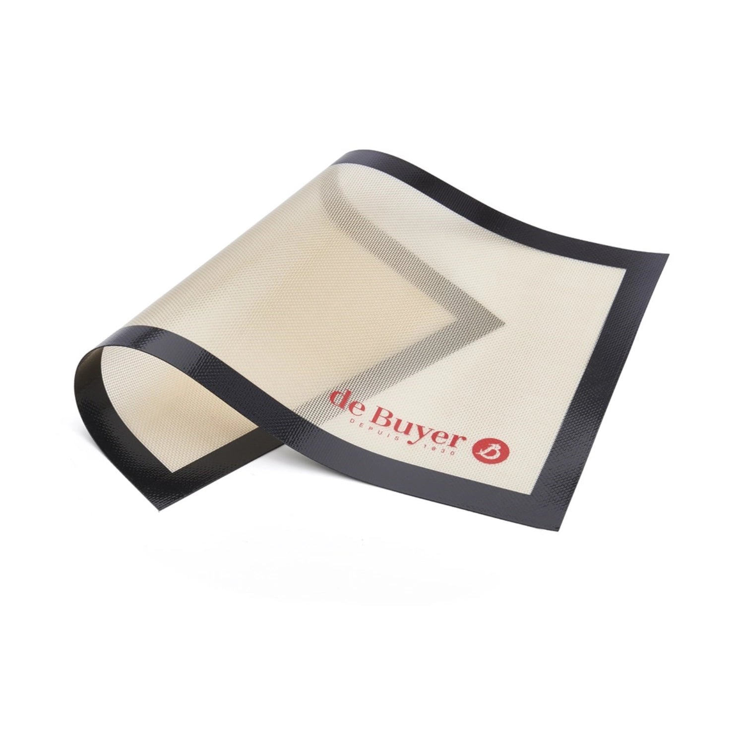 Hochwertige Silikonbackmatte GN 1/1 von de Buyer, 51.5x31cm, ideal für gleichmäßiges Backen und einfache Reinigung.