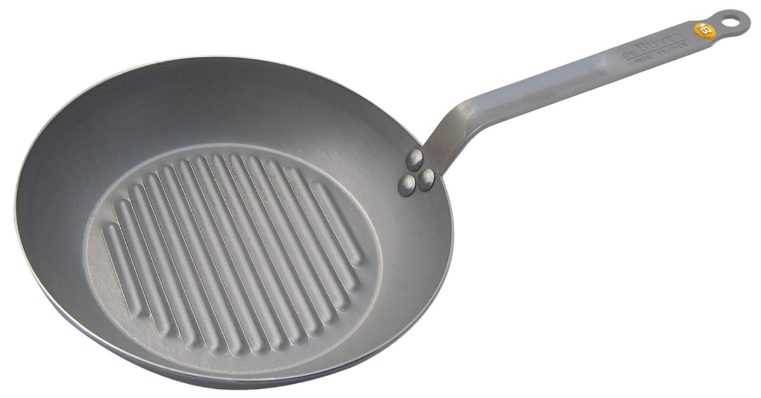 Entdecken Sie die MINERAL B ELEMENT Eisenpfanne Ø 28cm von de Buyer. Ideal für Induktion, langlebig und perfekt für gesundes Kochen.