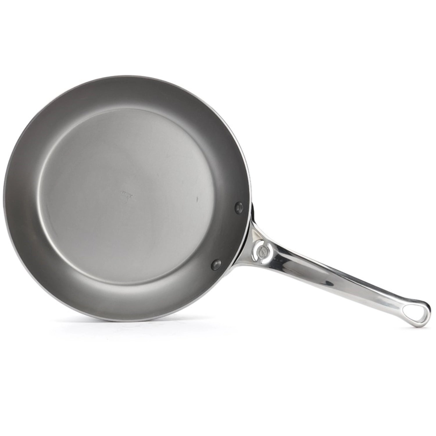 Mineral B Pro Eisenbratpfanne D24cm Induktion in Silber präsentiert im Onlineshop von KAQTU Design AG. Bratpfanne ist von de Buyer