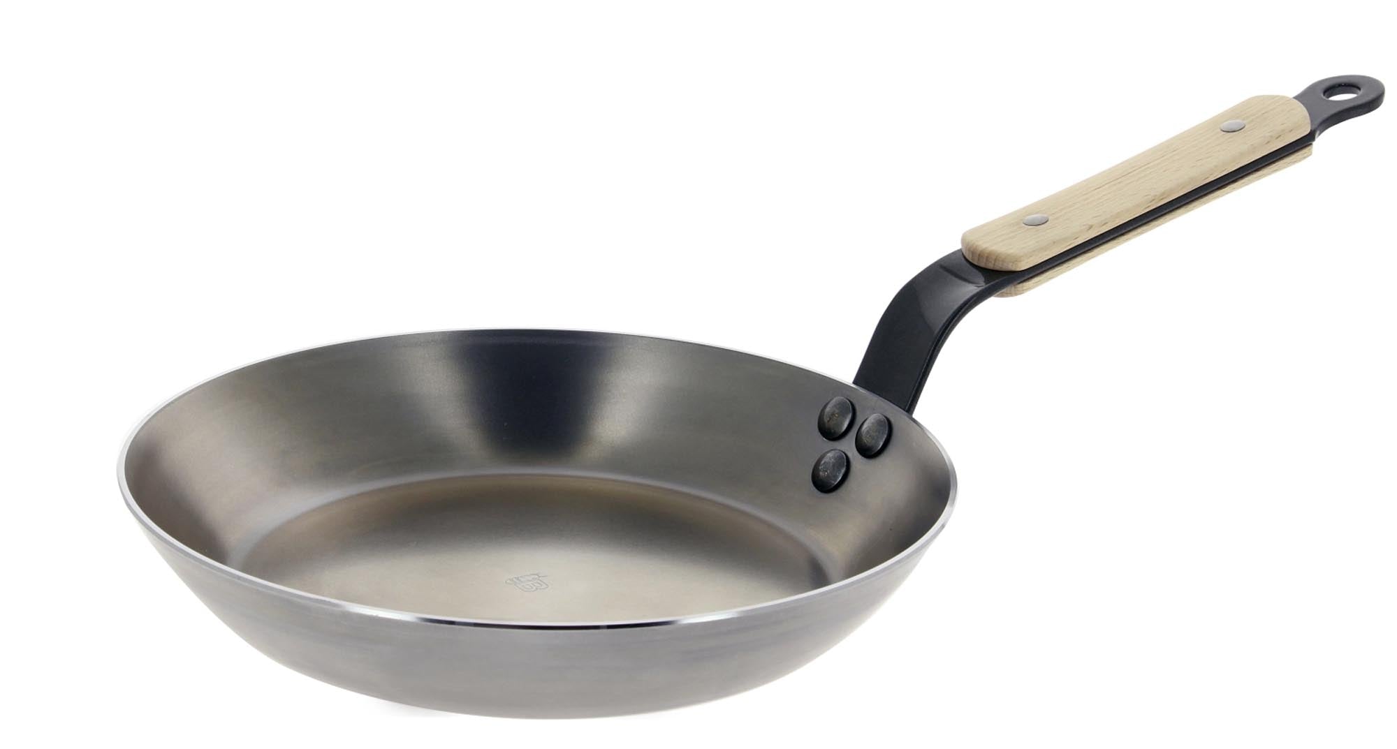 MINERAL B ELEMENT Runde  Bratpfanne  20cm in Silber präsentiert im Onlineshop von KAQTU Design AG. Bratpfanne ist von de Buyer