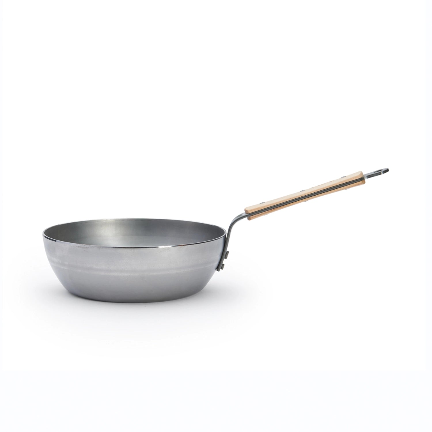 Robuster 24 cm Bauerntopf aus der MINERAL B ELEMENT Reihe von de Buyer, perfekt für schmackhafte Gerichte und langanhaltende Qualität.
