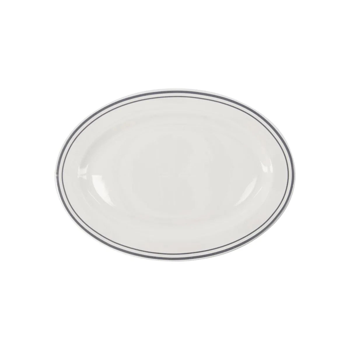 Elegante graue Servierschale von Nicolas Vahé für stilvolles Anrichten.