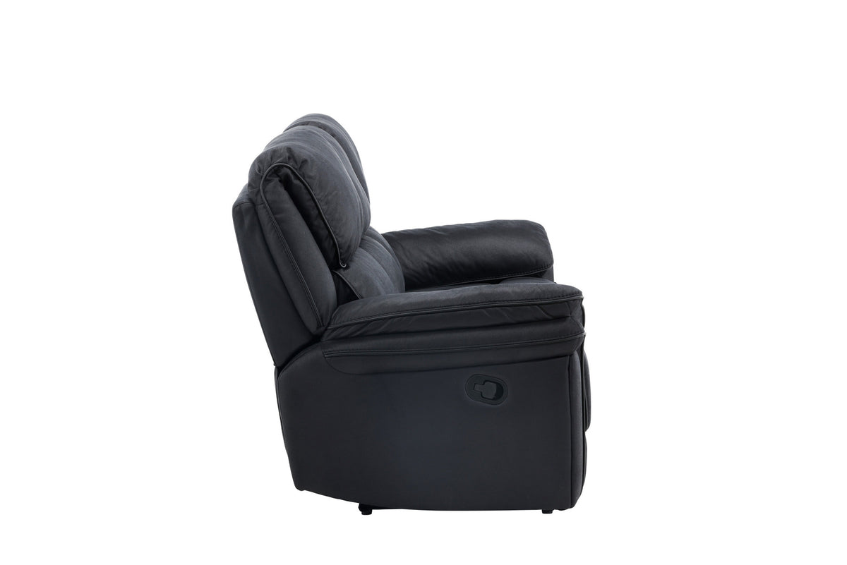 Saranda Liegesofa in Schwarz präsentiert im Onlineshop von KAQTU Design AG. 3er Sofa ist von Venture Home