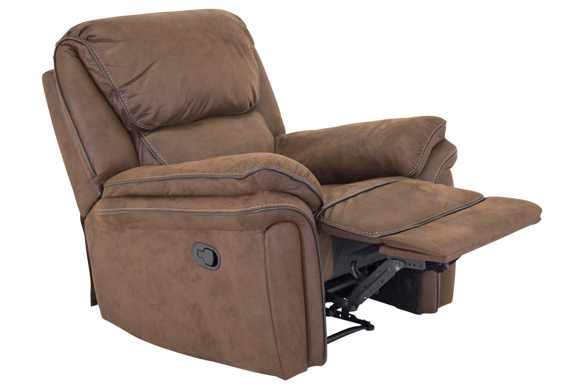 Saranda Sessel in Braun präsentiert im Onlineshop von KAQTU Design AG. Sessel mit Armlehnen ist von Venture Home