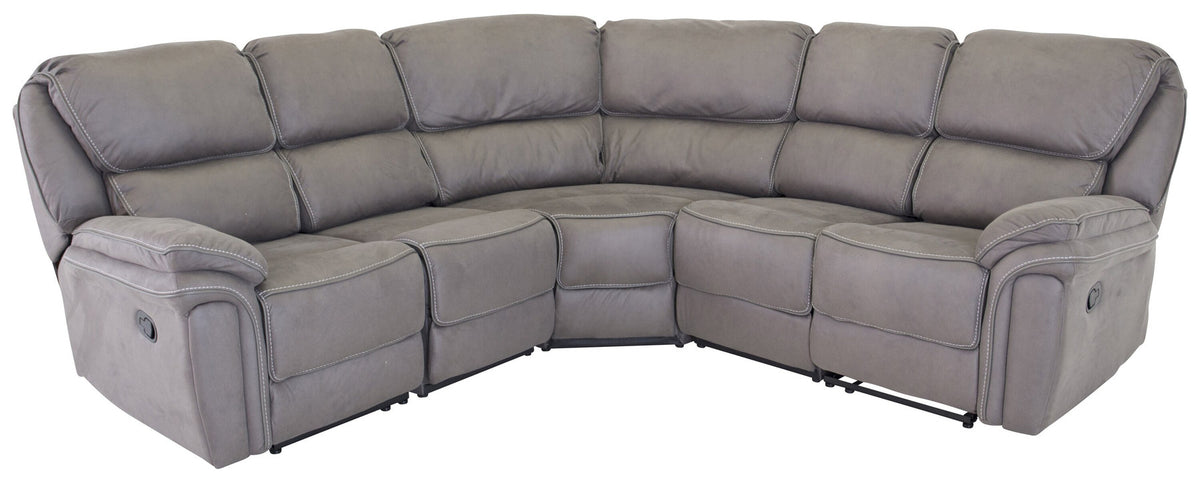 Saranda Sofa in Grau präsentiert im Onlineshop von KAQTU Design AG. Ecksofa ist von Venture Home
