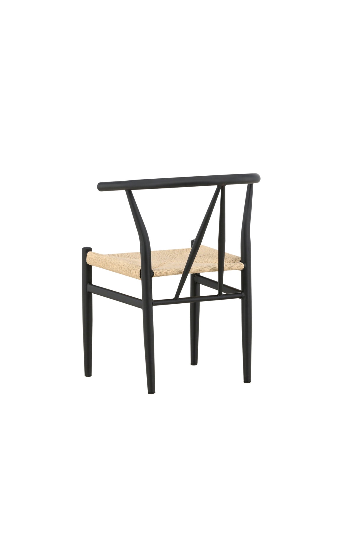 Alfons Esszimmerstuhl in Schwarz präsentiert im Onlineshop von KAQTU Design AG. Schalenstuhl mit Armlehne ist von Venture Home