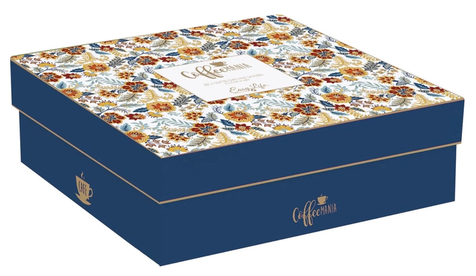 Elegante 100ml Espressotassen im Paisley-Muster von Easy Life.
