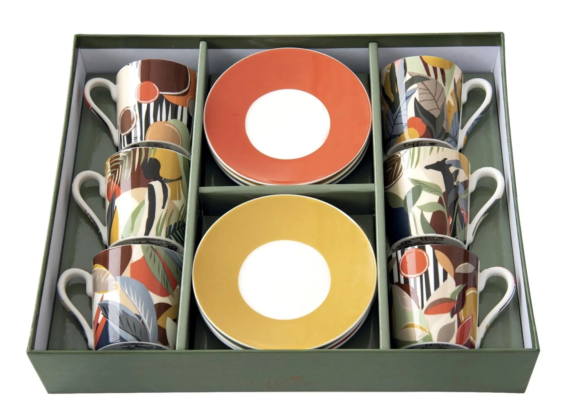 Stilvolle 100ml Espressotassen Kilimanjaro von Easy Life im 6er-Set.