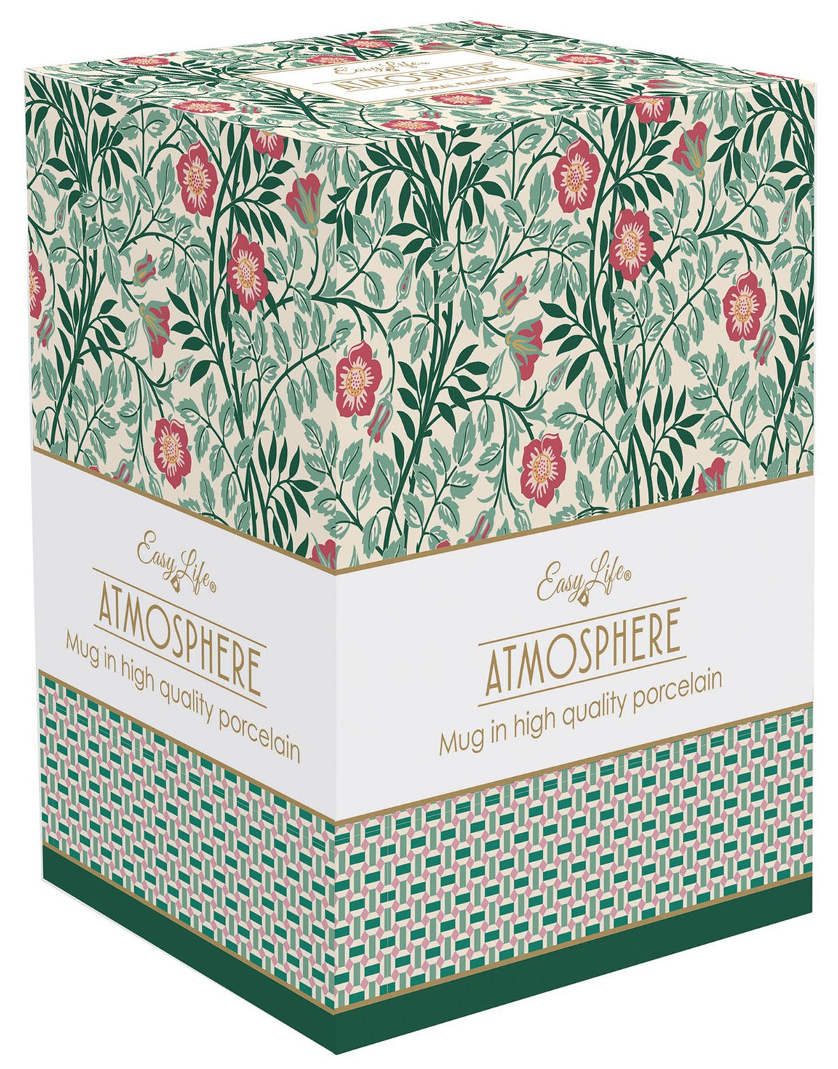 Floral Fantasy Becher 600 ml in Mehrfarbig präsentiert im Onlineshop von KAQTU Design AG. Tasse ist von Easy Life
