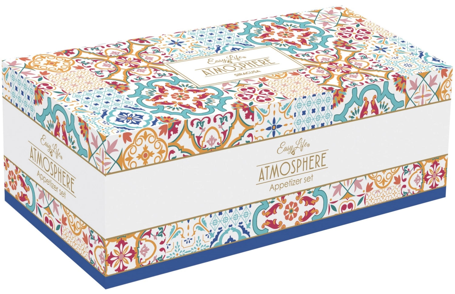 Siracusa appetizer set with 4 bowls, 29x13cm