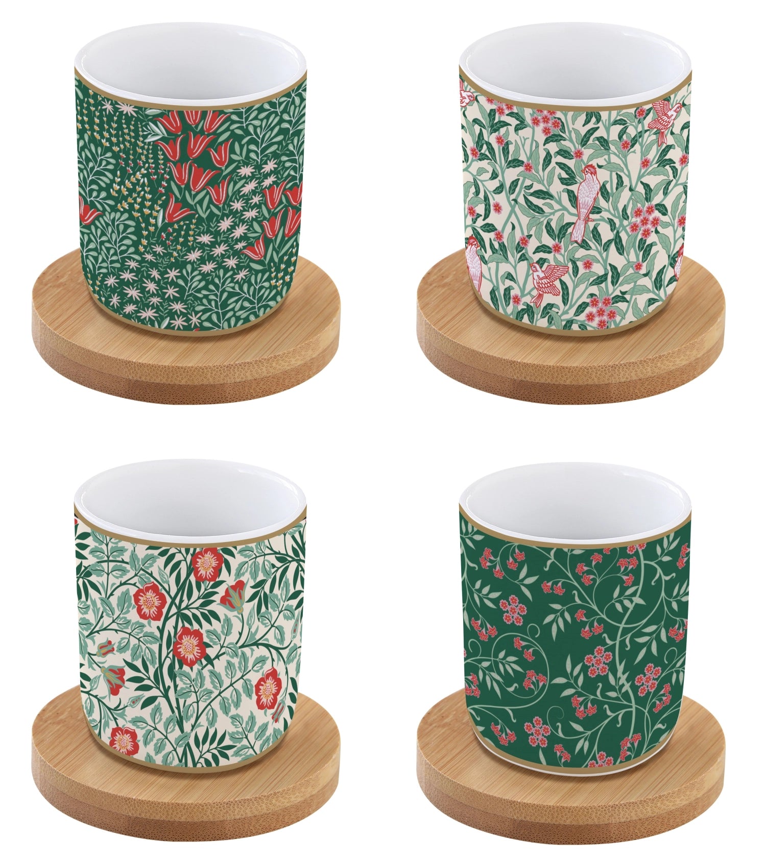 Coffee Mania 4er Set Coffee e U. Ut Floral Fantasy 110 ml