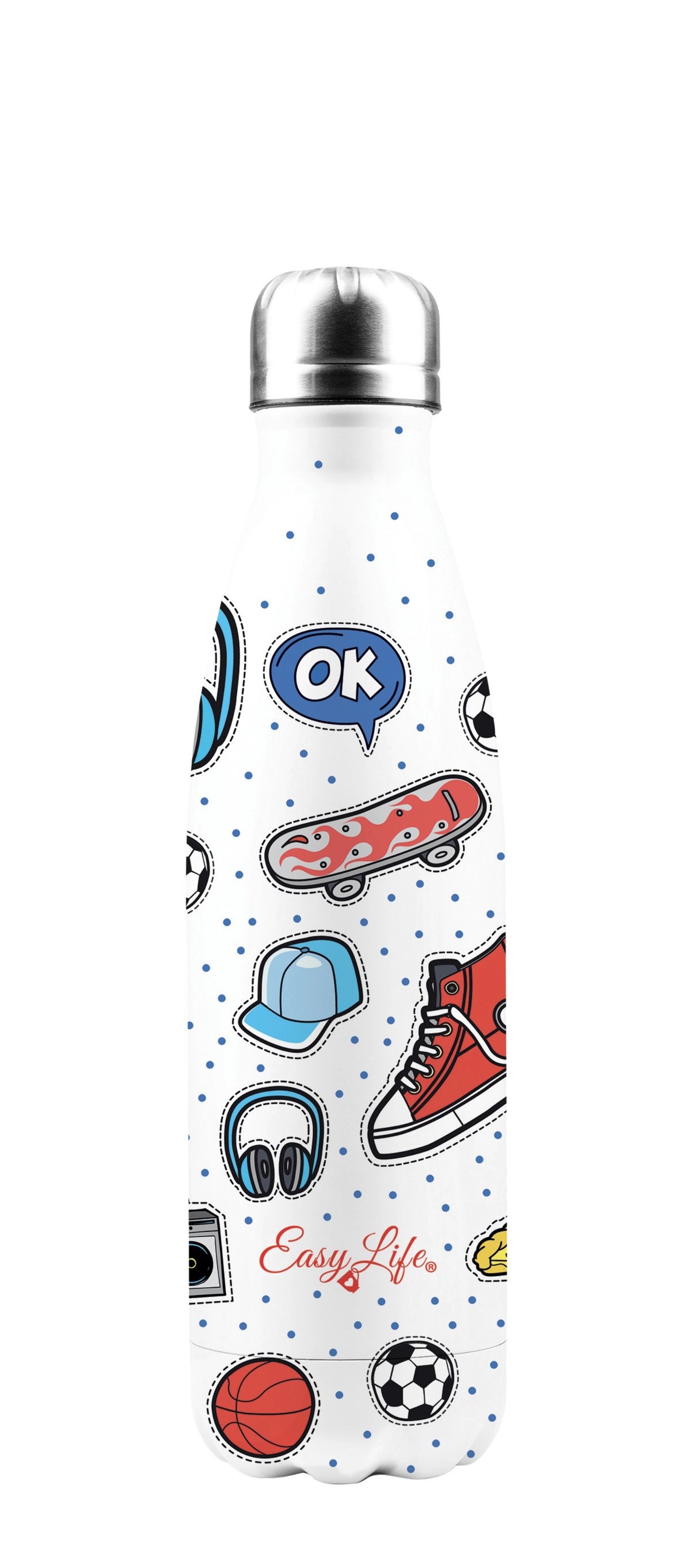 Isolierflaschen doppelw. 500ml, Teenager in Mehrfarbig präsentiert im Onlineshop von KAQTU Design AG. Kanne ist von Easy Life