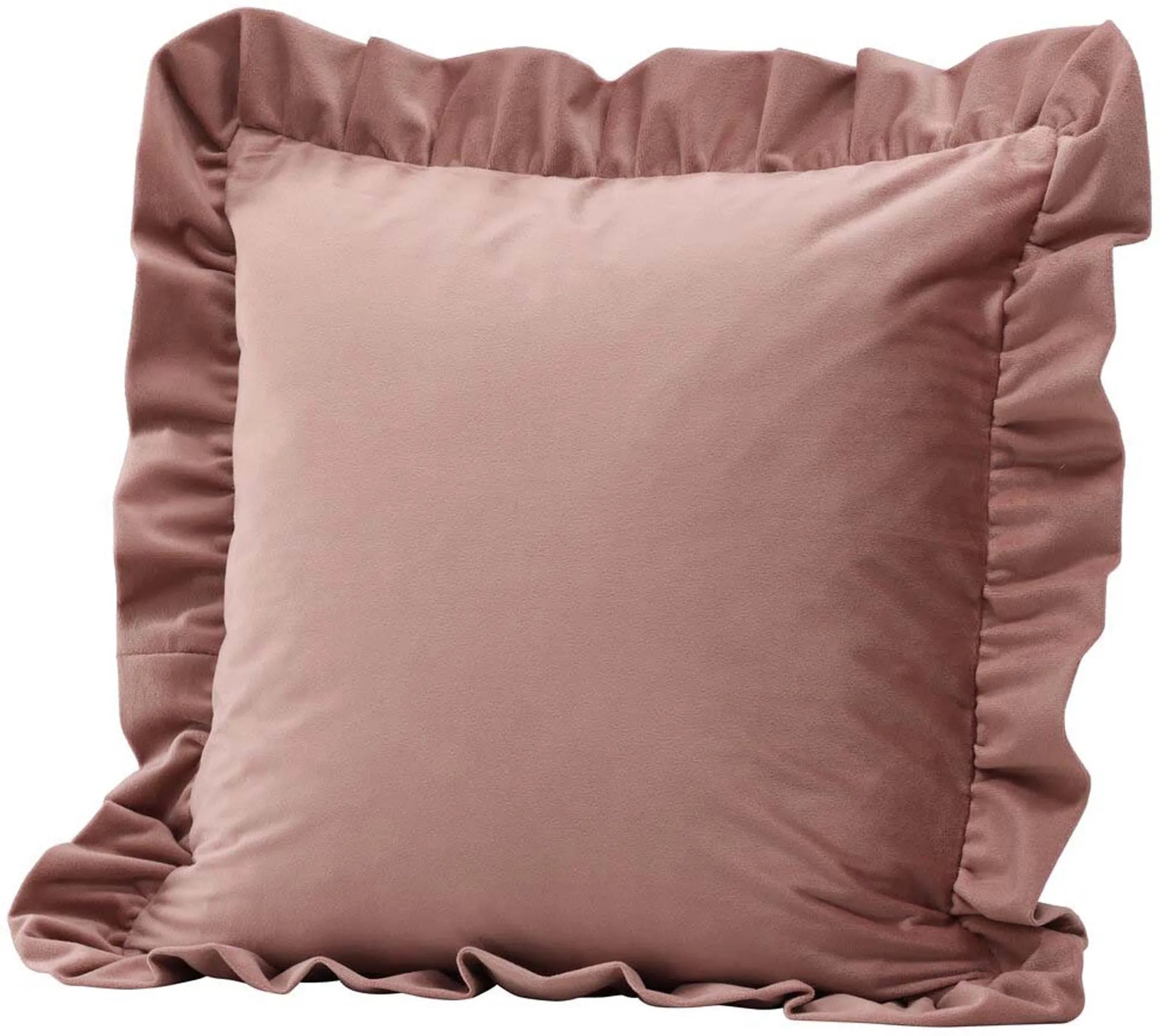Eleganter Hailey Kissenbezug von Venture Home in zartem Beige.