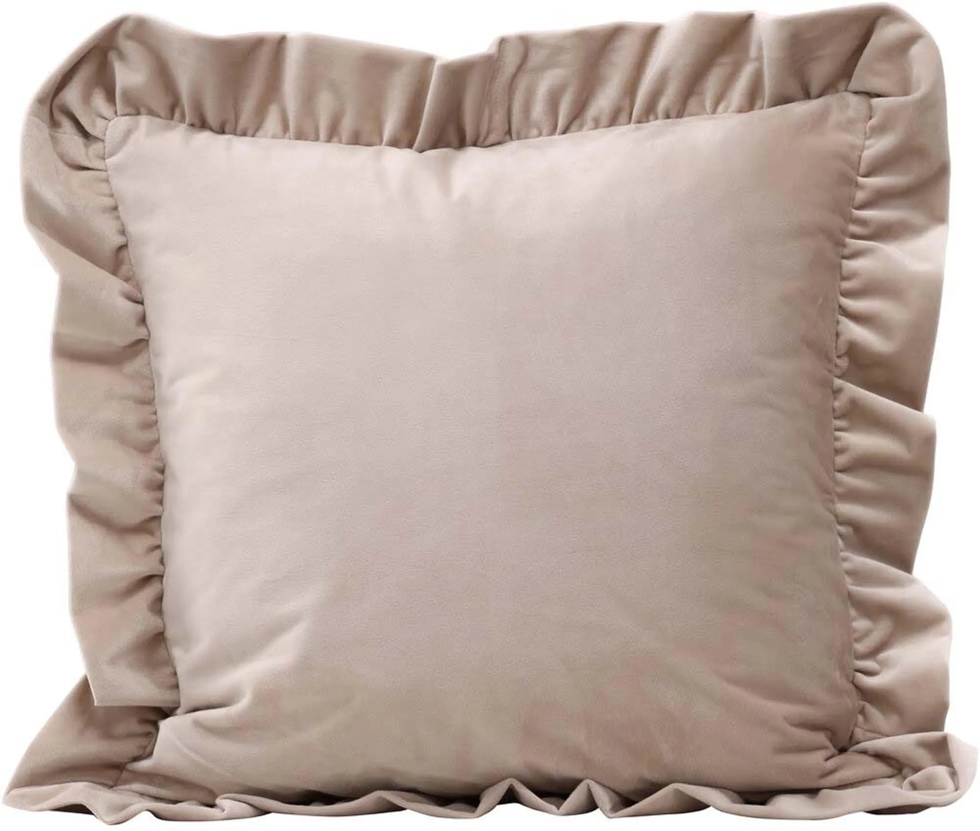 Luxuriöser Hailey Kissenbezug von Venture Home in sanftem Beige.