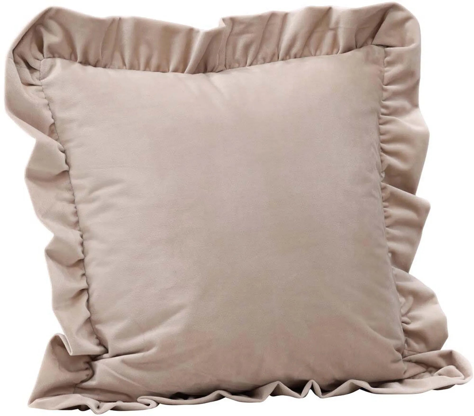 Stilvoller Hailey Kissenbezug von Venture Home in edlem Beige.
