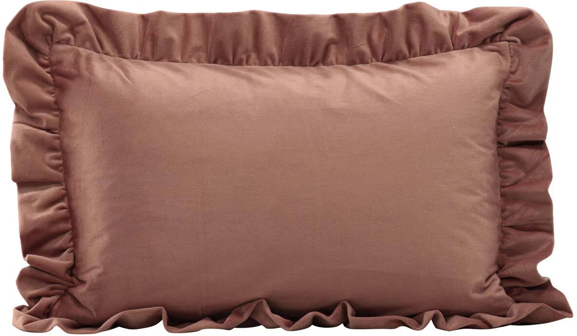 Eleganter Hailey Kissenbezug von Venture Home in zartem Beige.