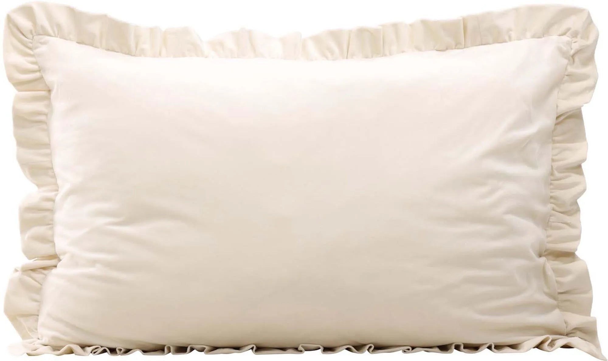 Luxuriöser Hailey Kissenbezug von Venture Home in sanftem Beige.