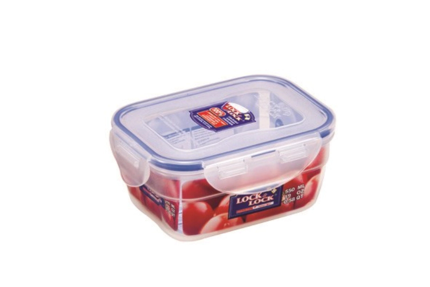 Entdecken Sie die stapelbare Vorratsdose 0.55lt von Lock&Lock. Ideal für Lebensmittelaufbewahrung, platzsparend, mikrowellen- und spülmaschinengeeignet.
