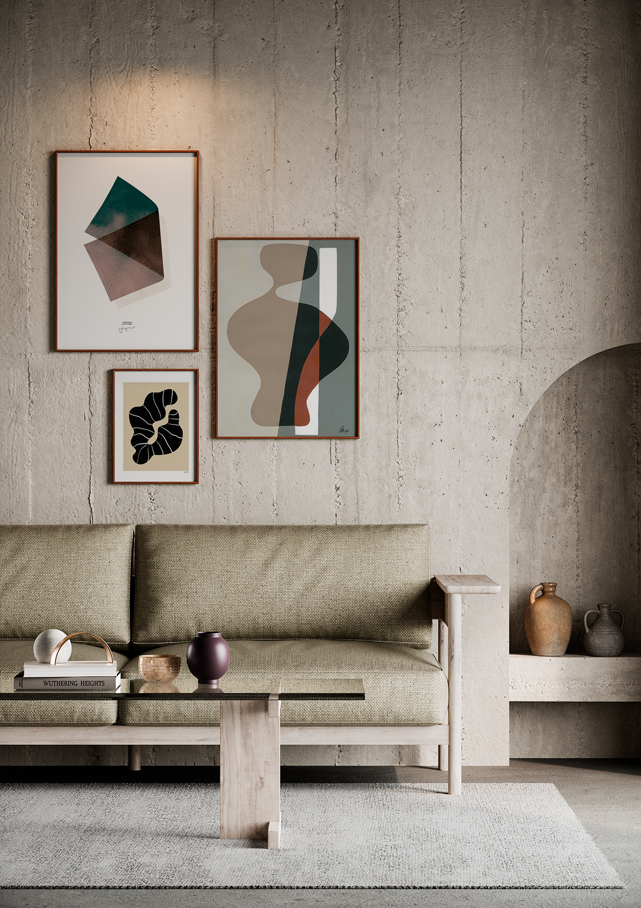La Femme 03  in Multicolor präsentiert im Onlineshop von KAQTU Design AG. Bild ist von Paper Collective