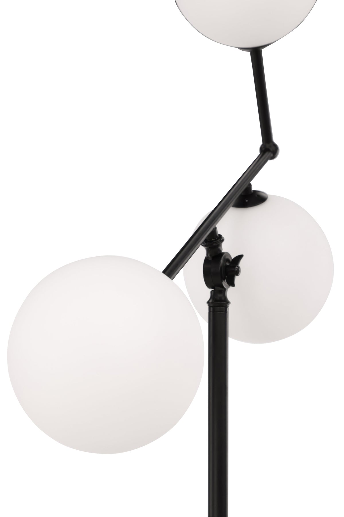Marsan Stehleuchte in Schwarz präsentiert im Onlineshop von KAQTU Design AG. Stehleuchte ist von Venture Home
