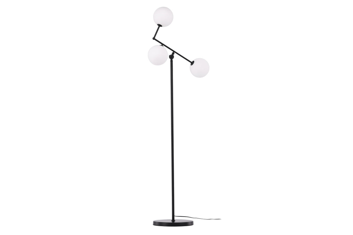 Marsan Stehleuchte in Schwarz präsentiert im Onlineshop von KAQTU Design AG. Stehleuchte ist von Venture Home