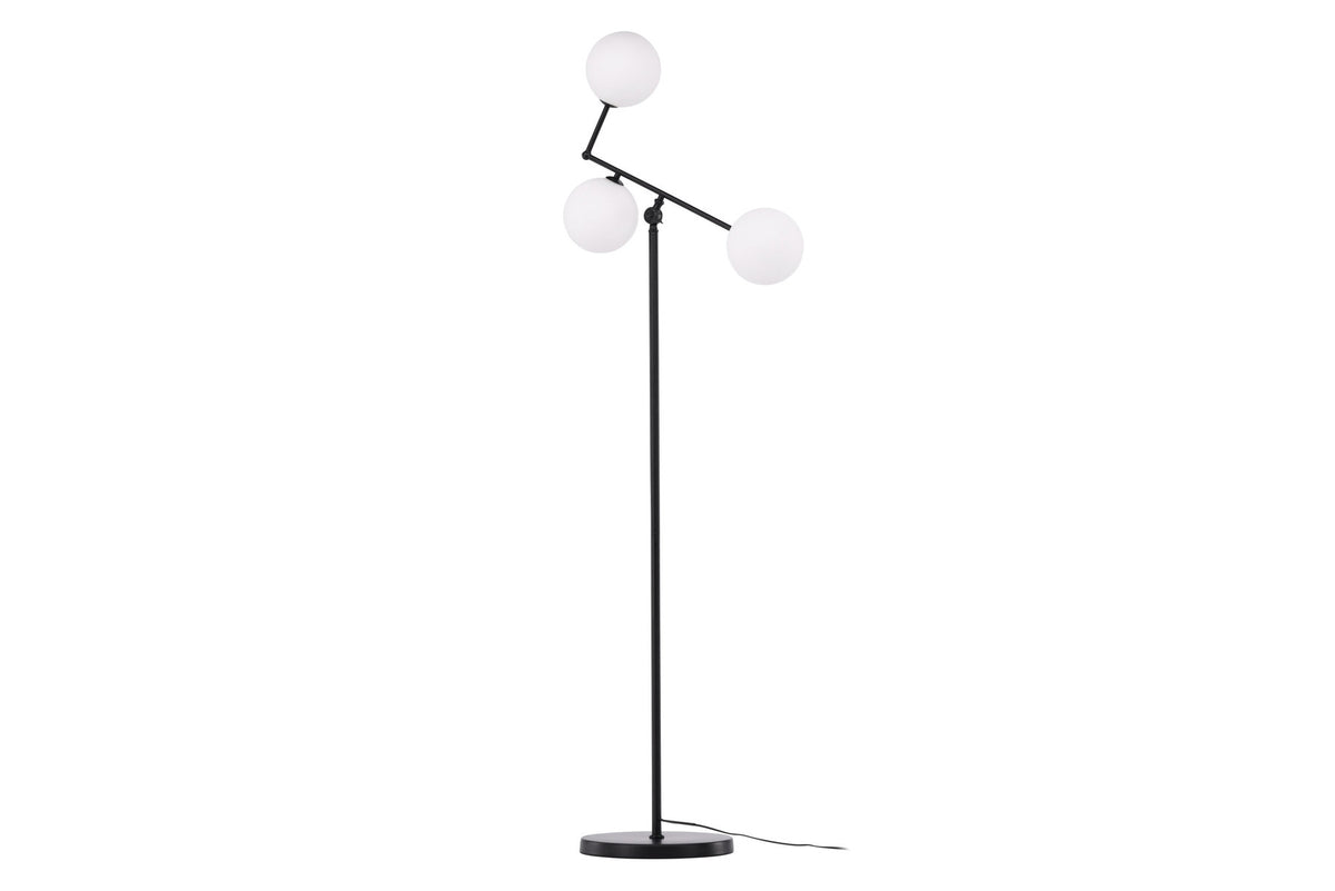 Marsan Stehleuchte in Schwarz präsentiert im Onlineshop von KAQTU Design AG. Stehleuchte ist von Venture Home