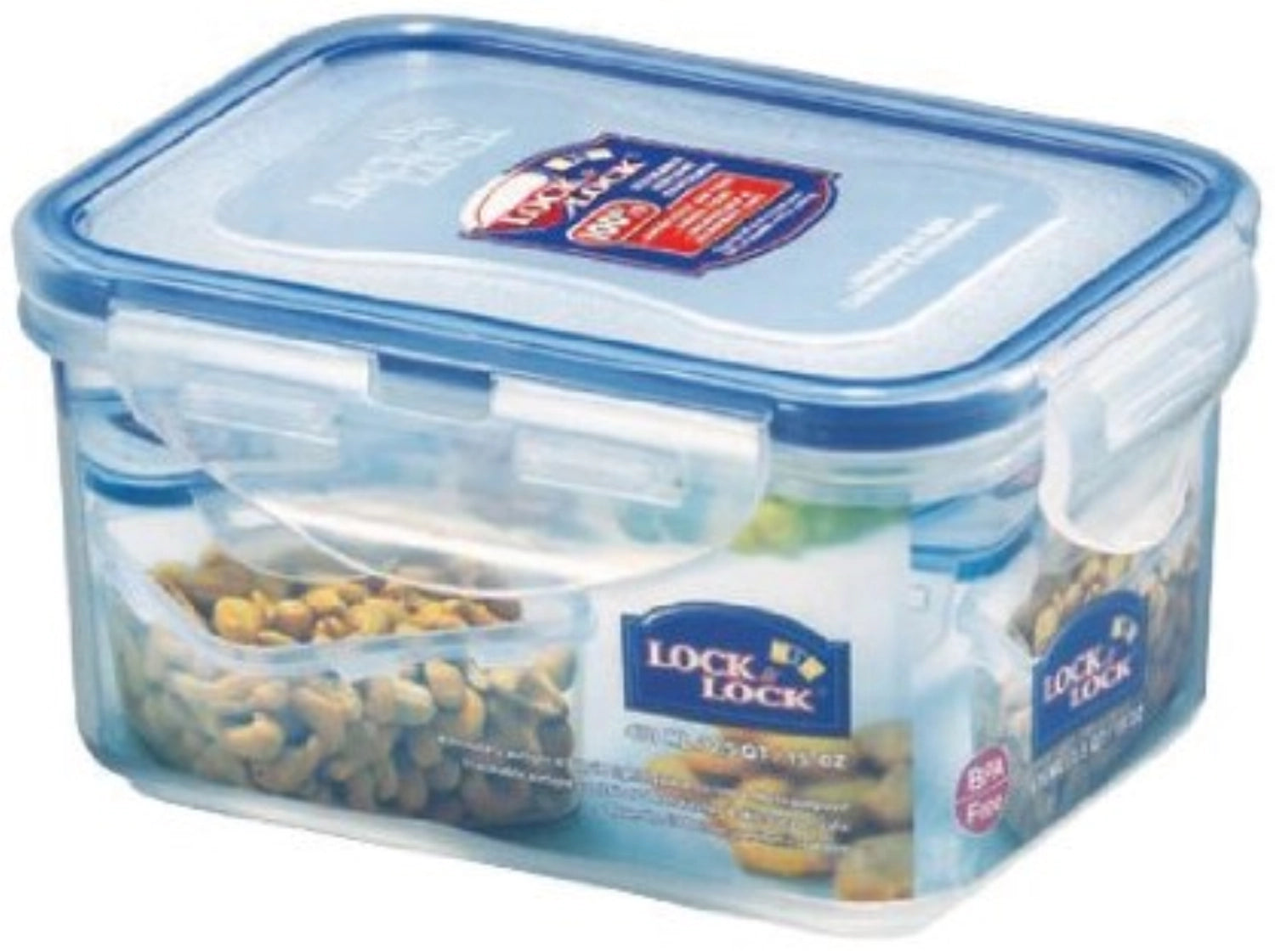 Le stockage peut rectangulaire 0,47lt 13.5x10.2x6,8 cm