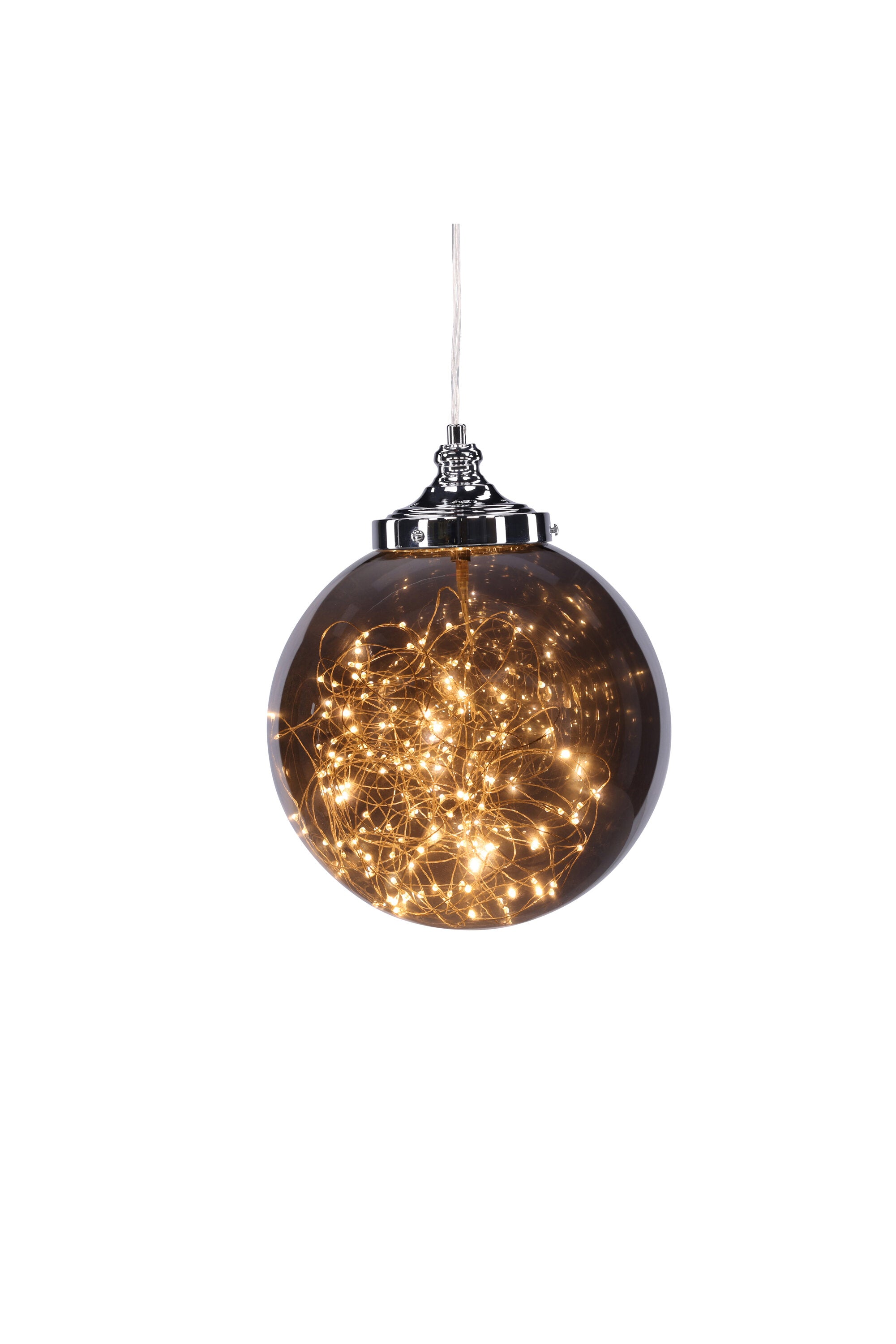 Lemans Pendelleuchte in Rauchglas präsentiert im Onlineshop von KAQTU Design AG. Pendelleuchte ist von Venture Home