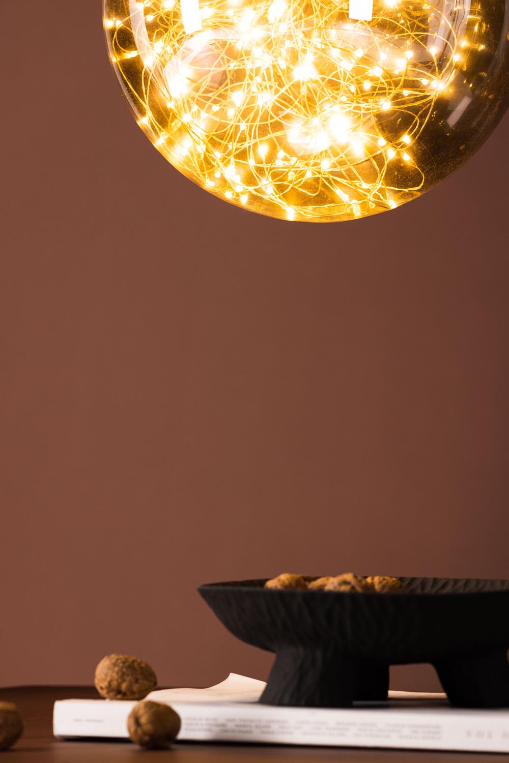 Lemans Pendelleuchte in Rauchglas präsentiert im Onlineshop von KAQTU Design AG. Pendelleuchte ist von Venture Home