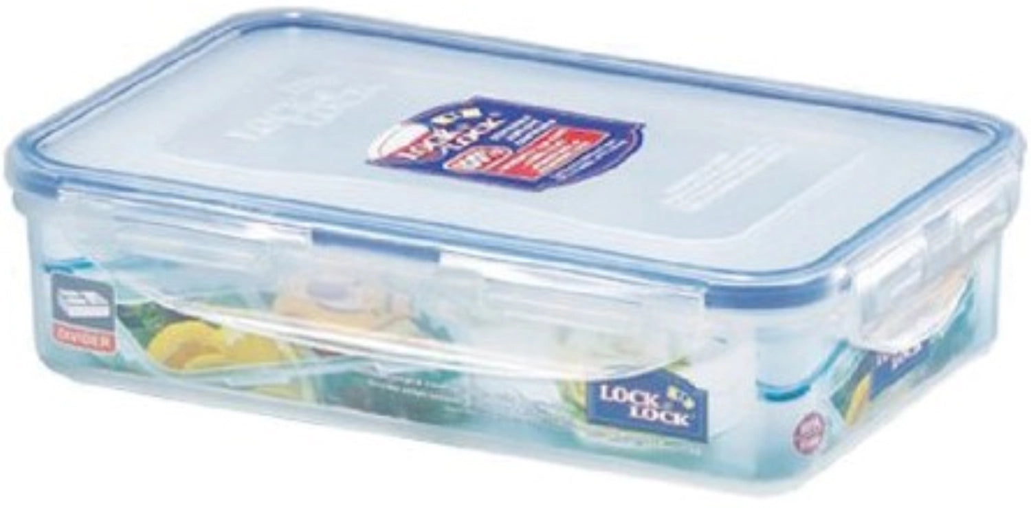 Le stockage peut rectangulaire 0,8lt 20,5x13.4x5,2 cm