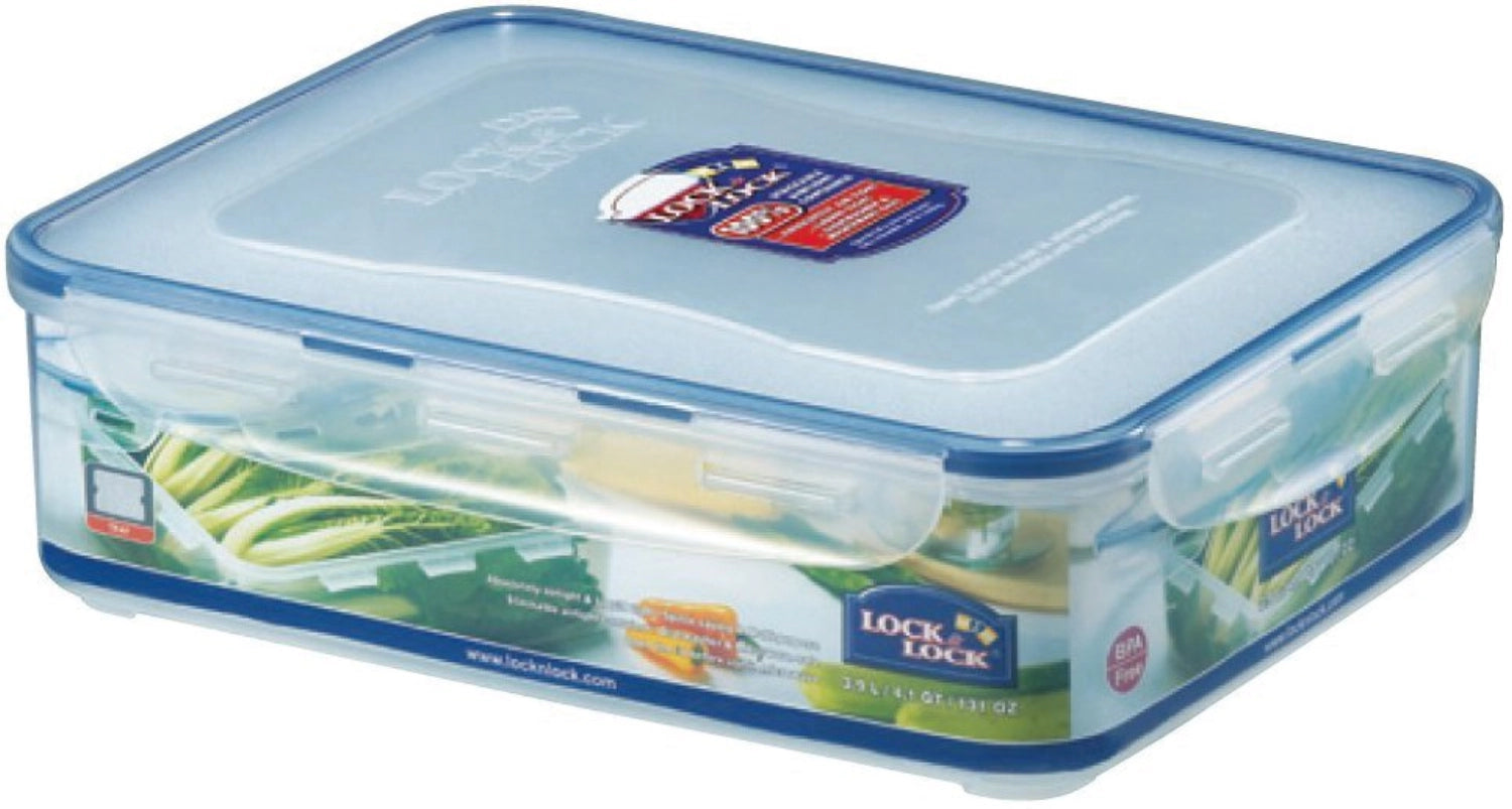 Rectangular storage container 3.9lt m.Abtropf Insert 29.5x23x8.4cm