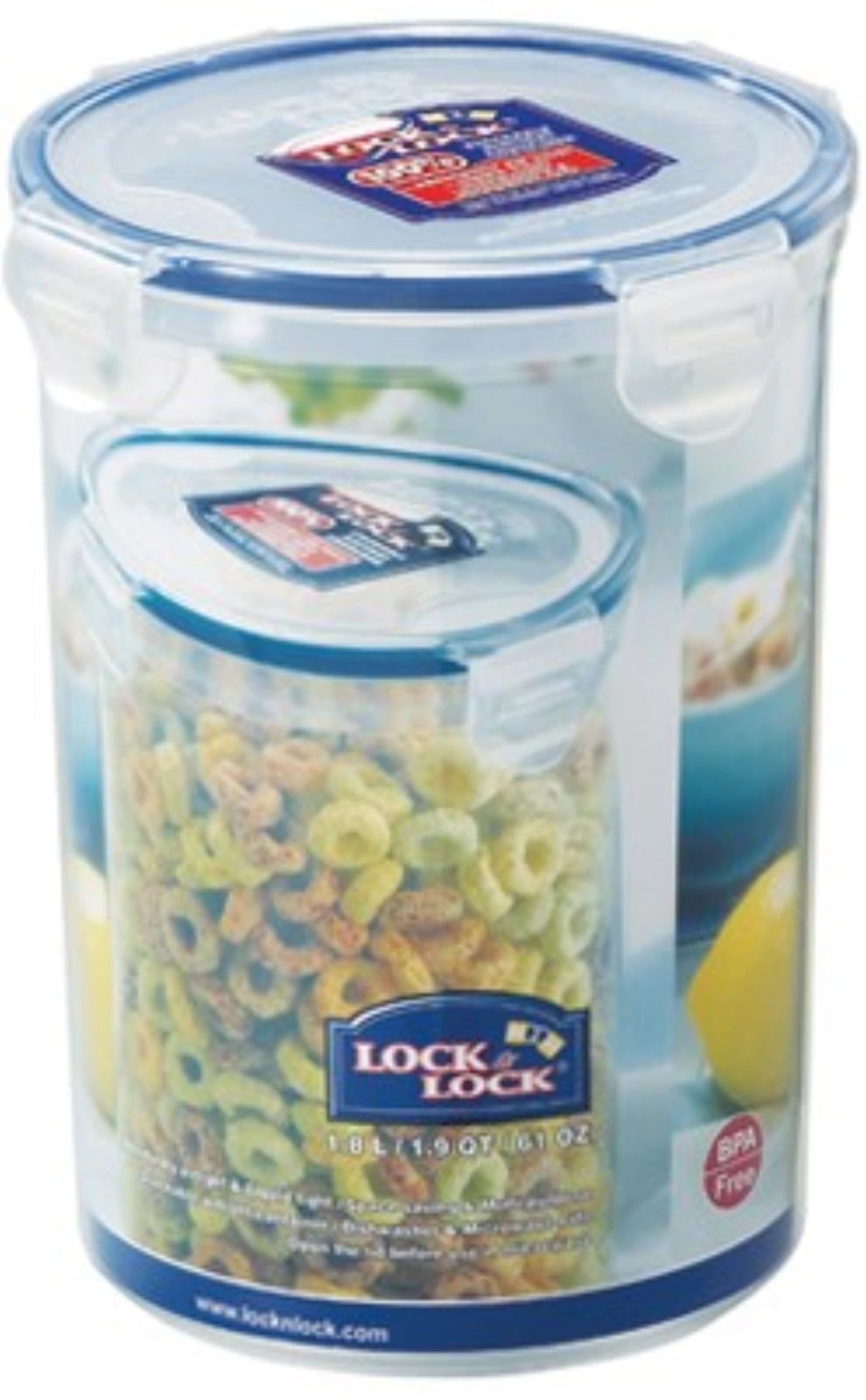 Le stockage peut environ 1,8lt d14.2 cm H18,6 cm