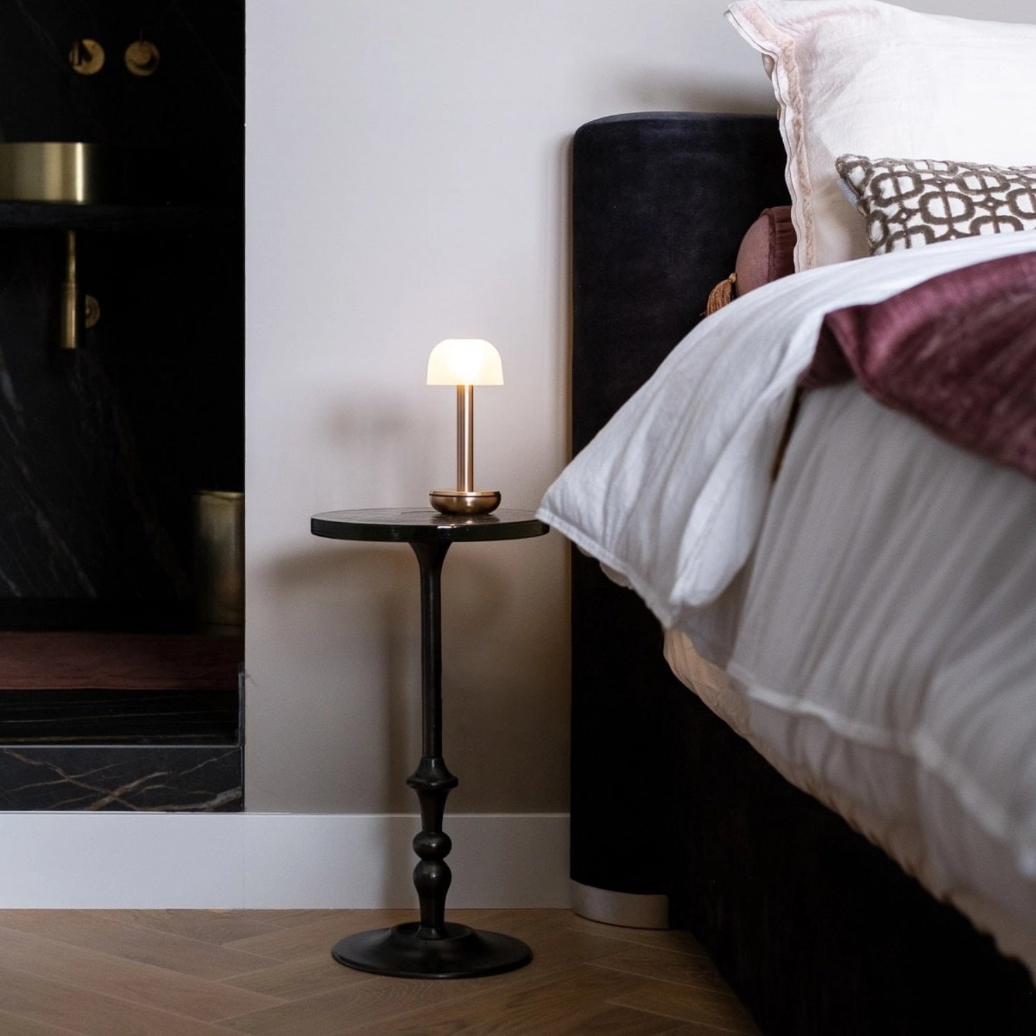 Humble deux parapluies or givré pc