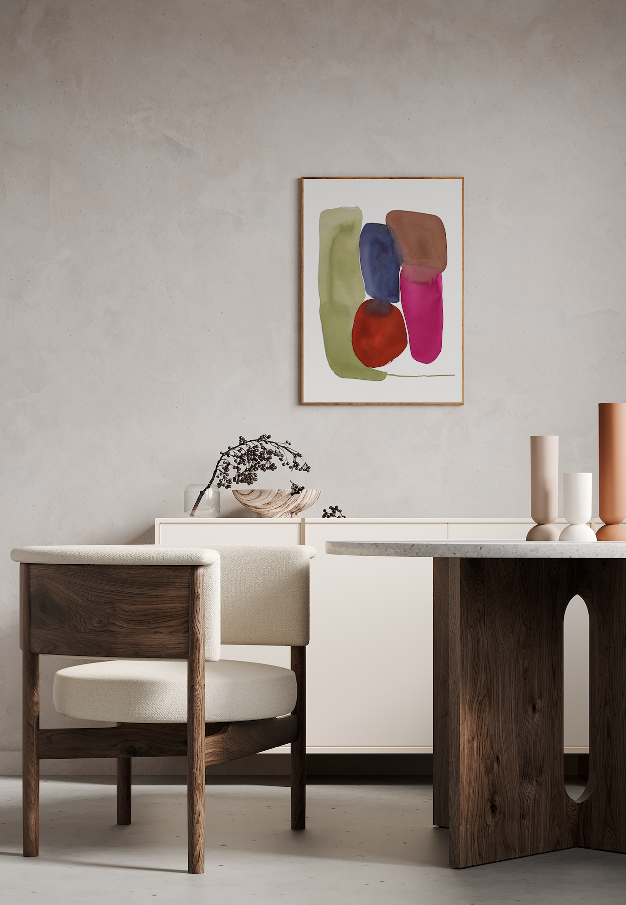Blemish 02  in Multicolor präsentiert im Onlineshop von KAQTU Design AG. Bild ist von Paper Collective