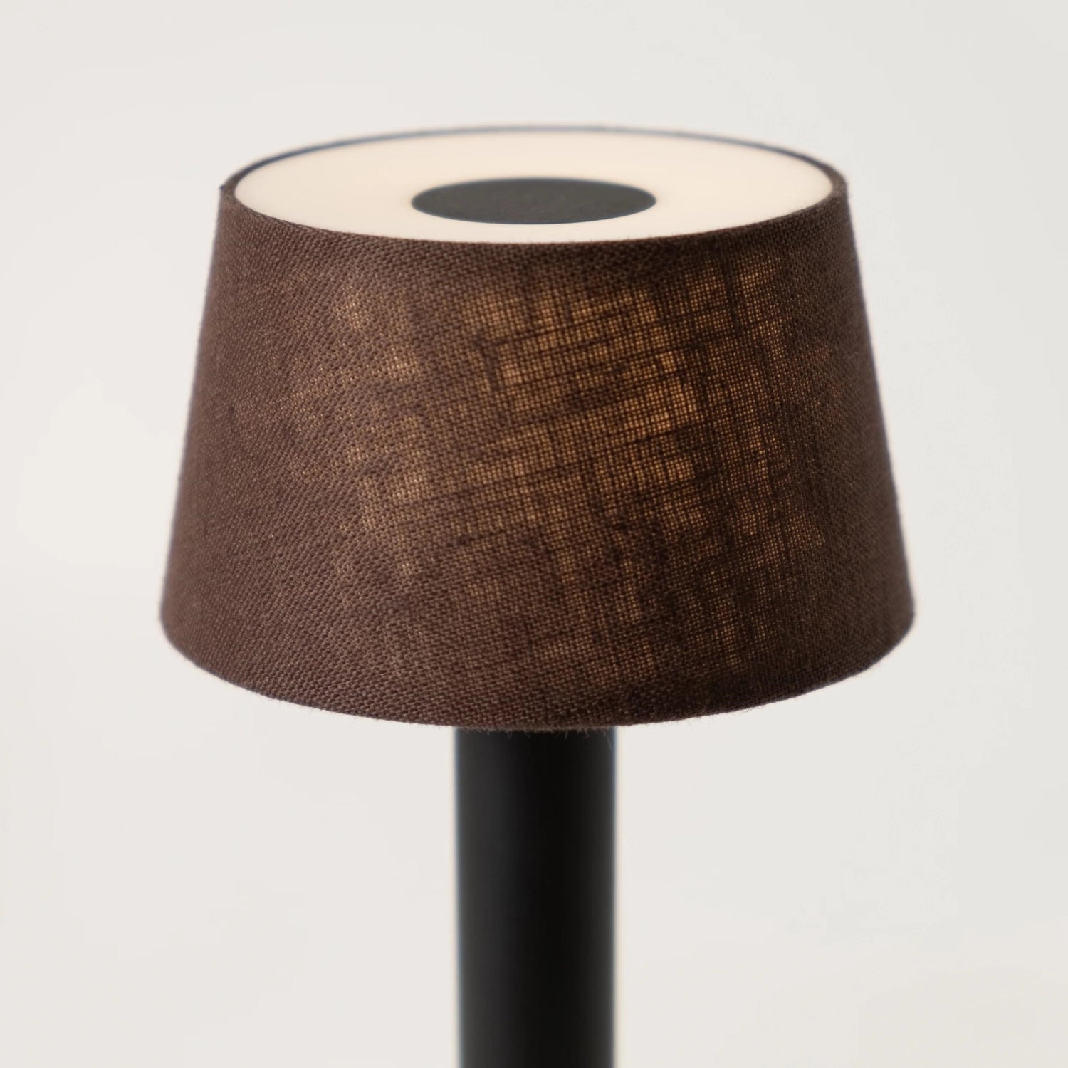 Humble Light deux lin noir et marron, 21,2x8,8 cm