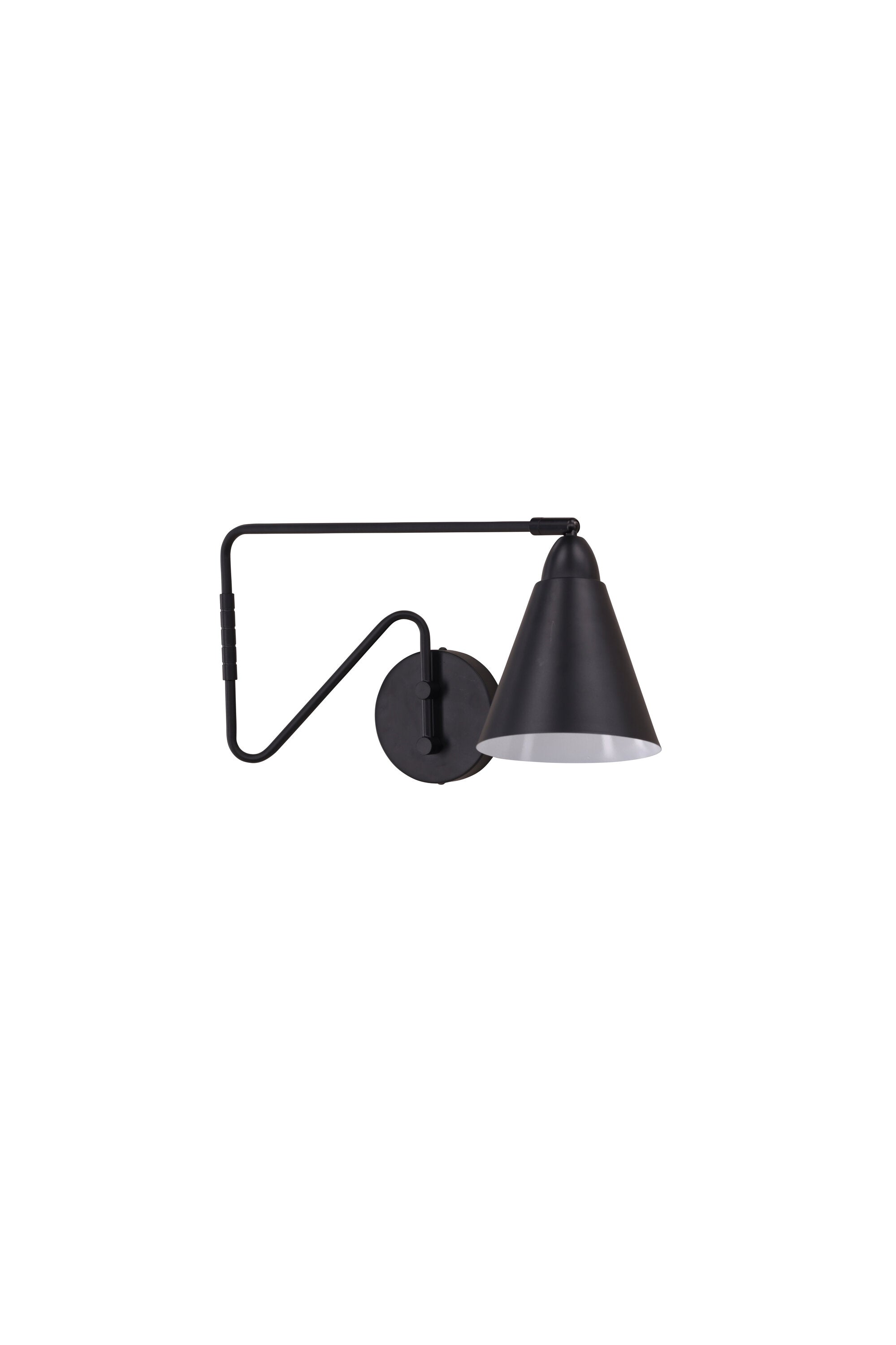 Amicola Wandleuchte in Schwarz präsentiert im Onlineshop von KAQTU Design AG. Wandleuchte ist von Venture Home