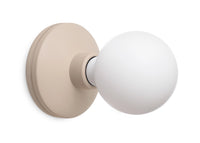 Humble Bee wall light linen frosted