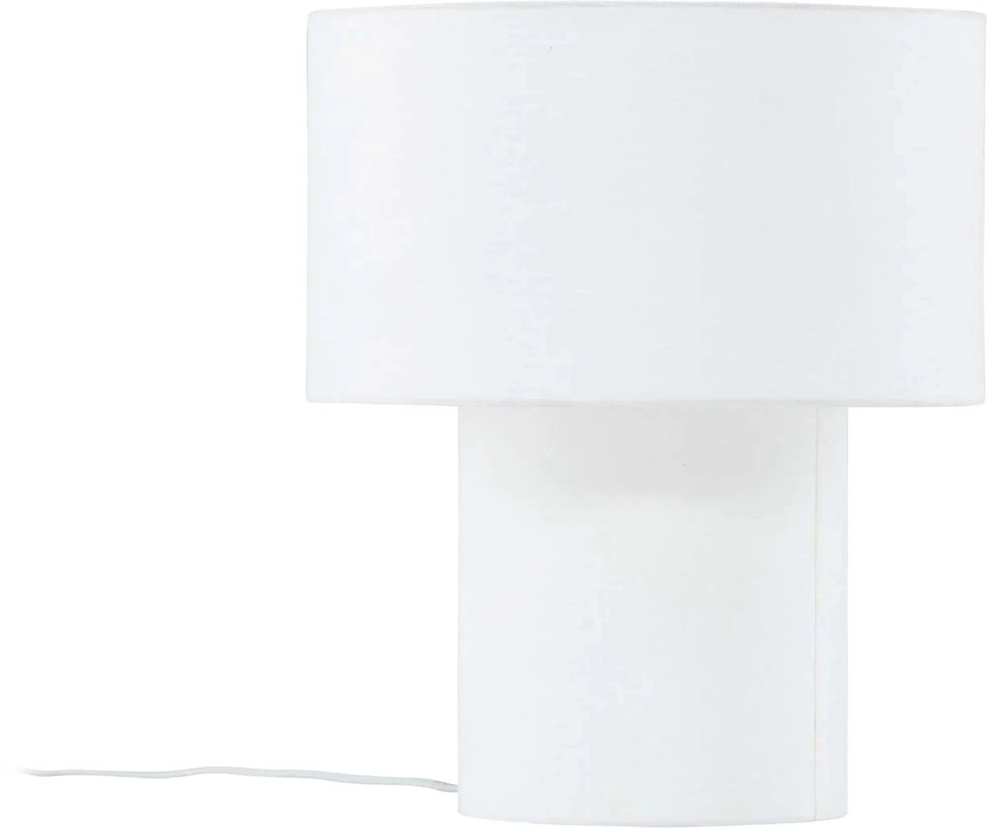 Moderne Globia Tischleuchte von Venture Home aus feinem Leinen.