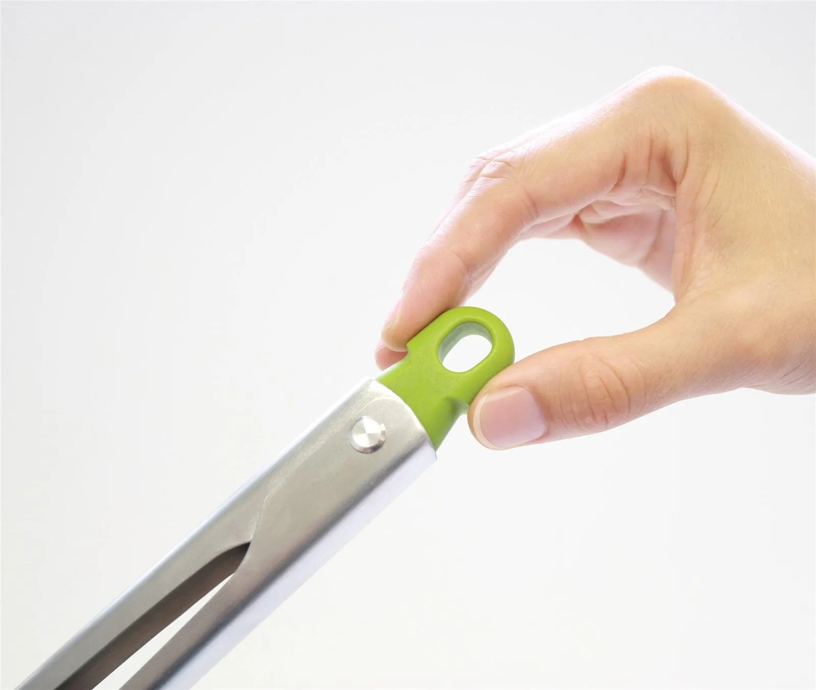 Grüne Elevate Silikon Zange 30.5cm: Innovativ, rutschfest, vielseitig.