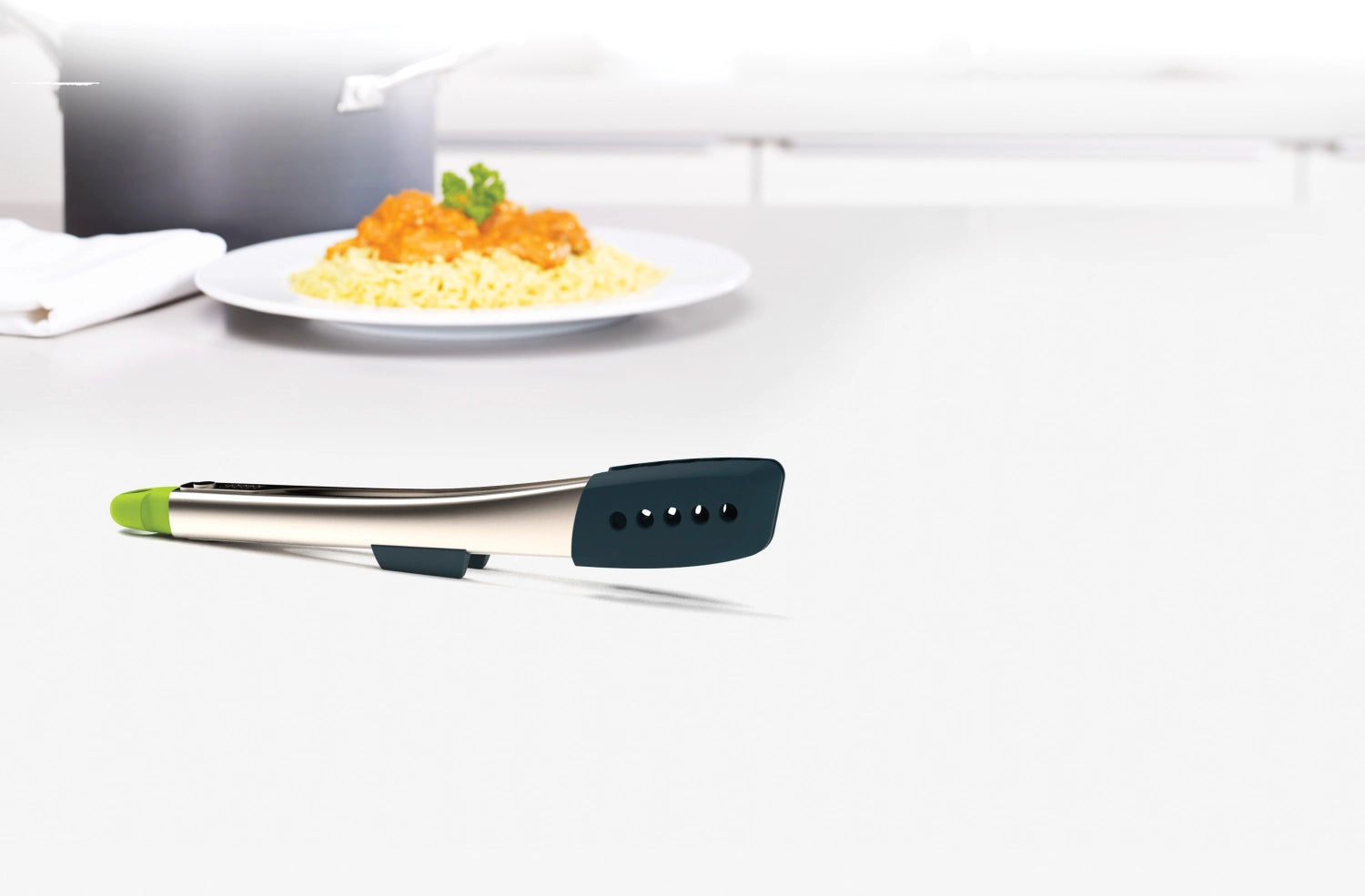 Elevate silicone pliers, green, 30.5cm