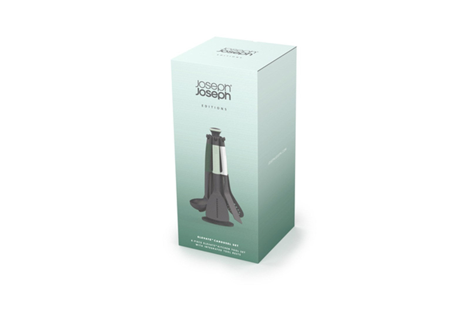 Das Elevate Sage Karussell von Joseph Joseph: Praktischer Küchenhelfer mit 6 Teilen, drehbar, aus langlebigem Nylon und Silikon für eine stilvolle und ordentliche Küche.