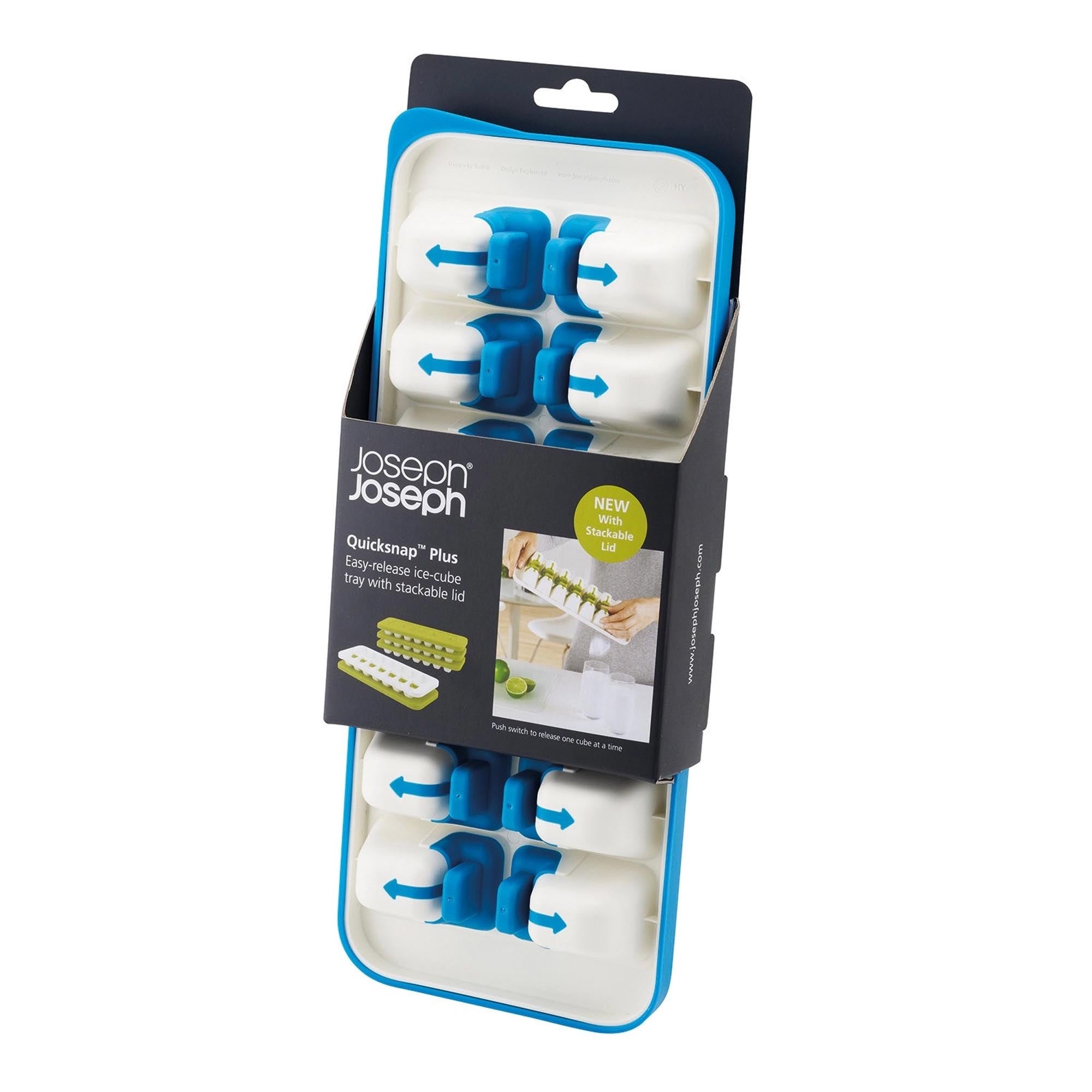 Innovativer Quicksnap Plus Eiswürfelbehälter von Joseph Joseph.